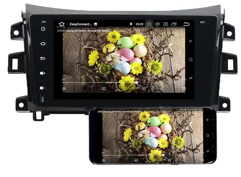 nissan navara np300 stereo upgrade android 8.0 head unit 4