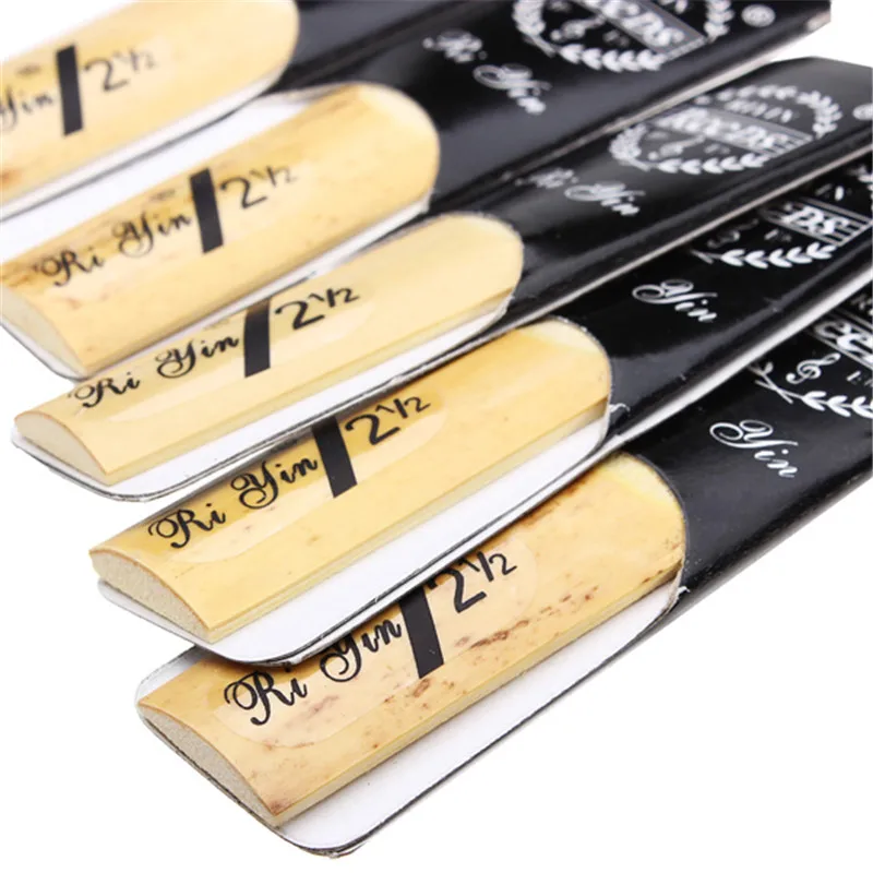 Зебра 10 шт. XZ-AS09 саксофон Arundo Donax Bamboo Reeds для Alto Sax духовые инструменты Запчасти и аксессуары