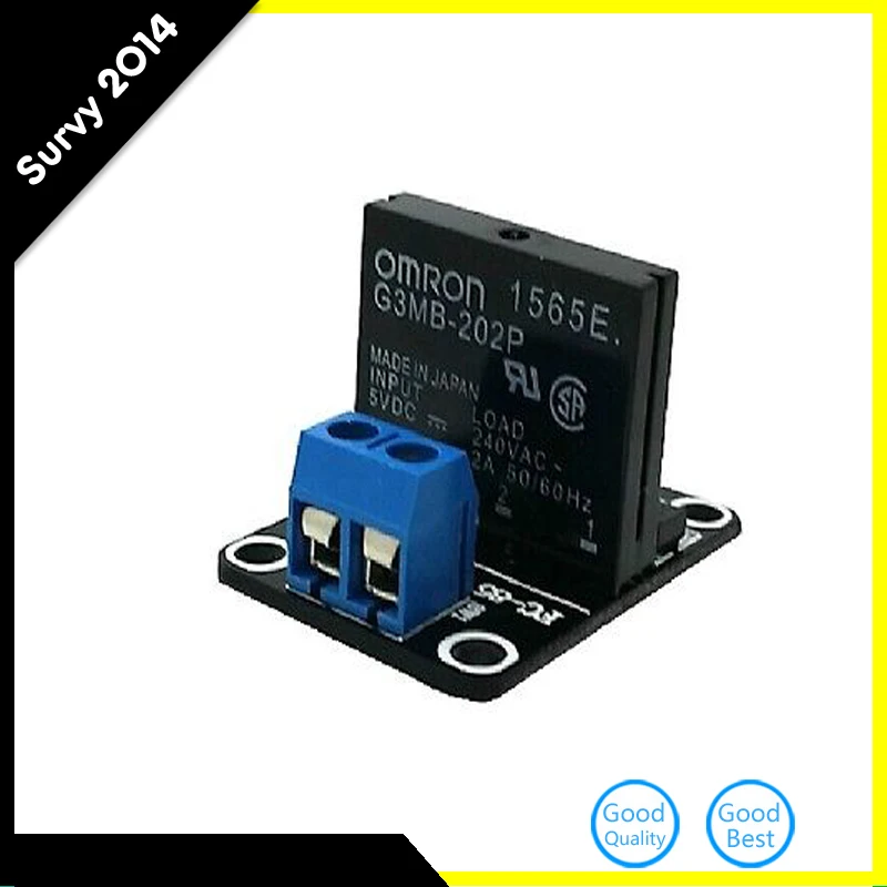 

5v 1 Channel SSR G3MB-202P Solid State Relay Module