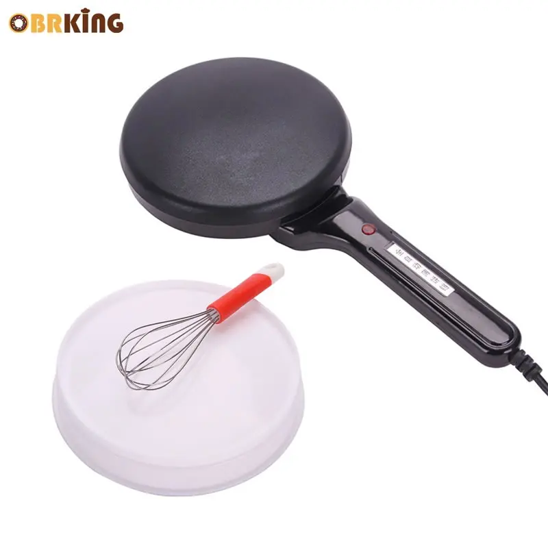 Buy OBRKING Crepe Maker with Whisk and Paste Container