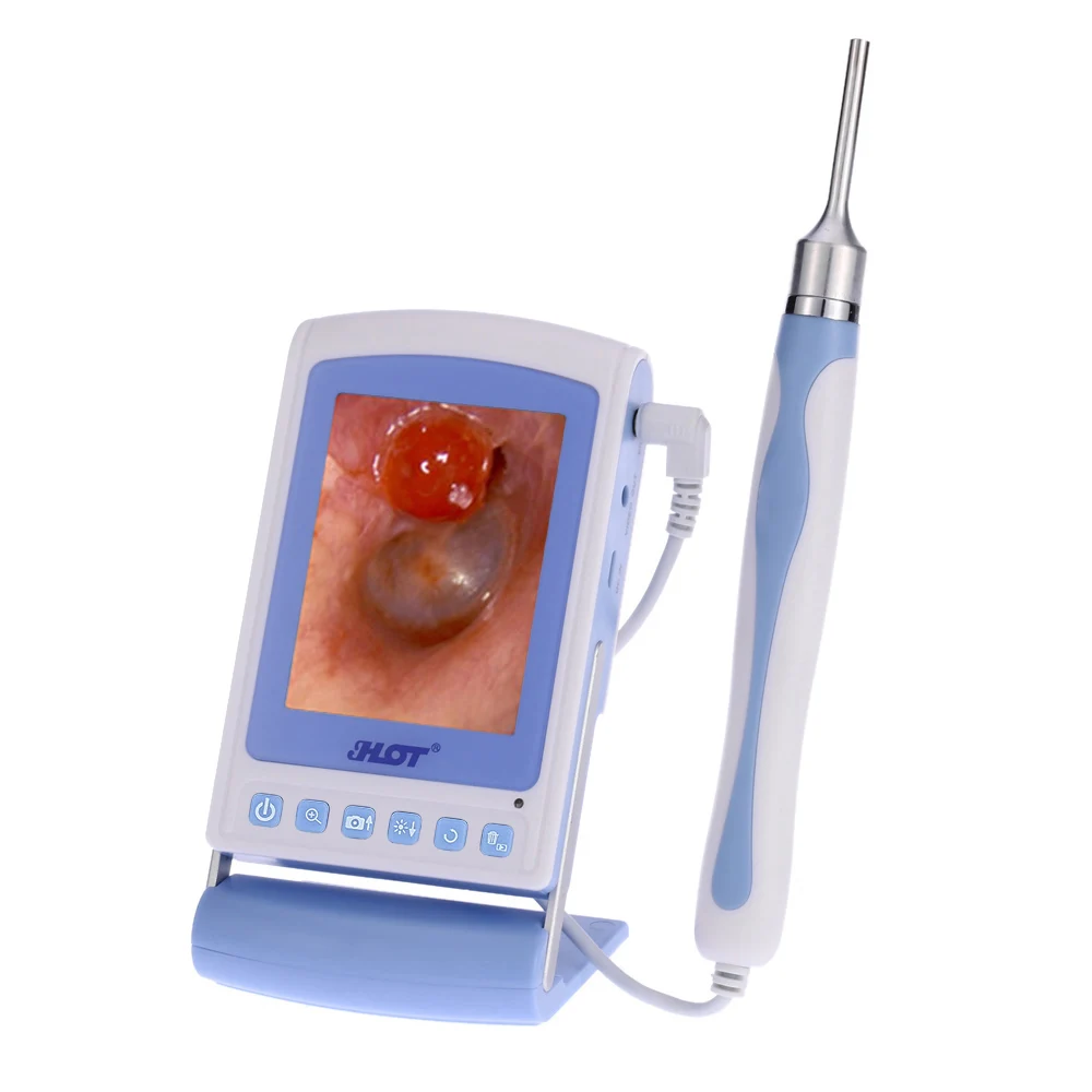 

3.0" TFT Mini LCD Digital Intraoral Camera USB Endoscope Otoscope with 3.9mm Probe 6X Zoom Magnifier ENT Dent Inspection