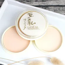 LIDEAL прессованный порошок макияж консилер длительный контроль масло Увлажняющий блеск для контурного макияжа пудра для лица Аутентичные инструменты для макияжа
