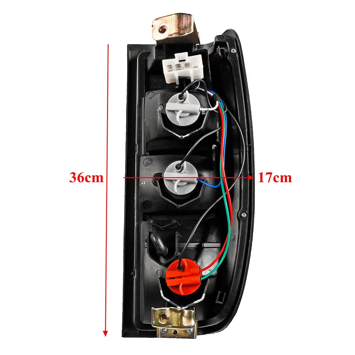 12V красный левый/правый хвост светильник фонарь стоп-сигнала для Nissan Navara D22 D23 пикап 1998 1999 2000 2001 2002 2003 2004 w/лампы