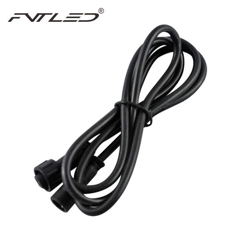 

2PIN IP67 Waterproof 1M Meter Extension Cable LED Light Power Cord Applicable Single Color LED Lights