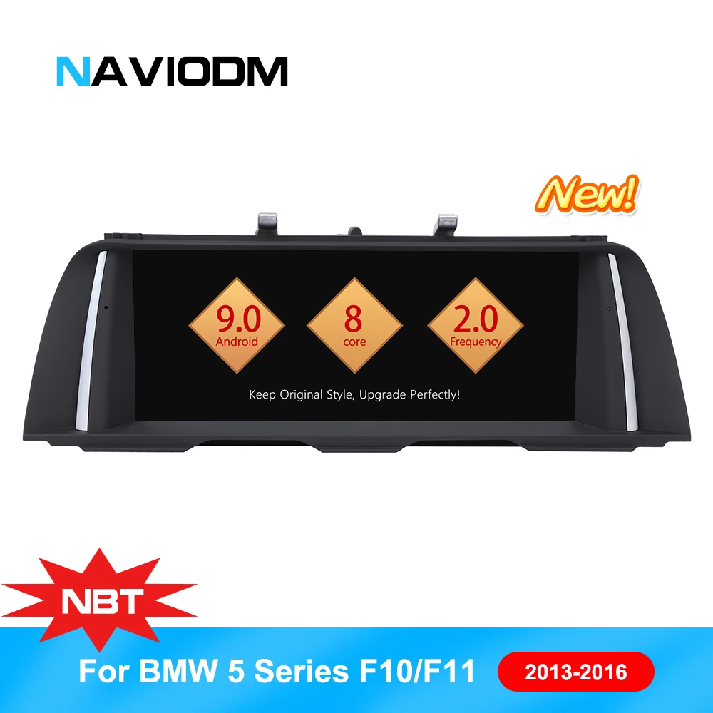 

Android 9.0 HD Car Multimedia Player 10.25inch GPS Radio For BMW 5 Series F10 F11 520 NBT System 32GB Auto Navigation 8 core