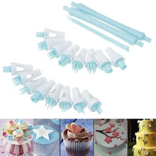 10 шт./компл. Кухня гаджеты Пластик тиснение под давлением Еда Класс сахар цветок Корректирующее бельё для выпечки инструменты сделай-сам аксессуары пресс-формы Fondant(сахарная