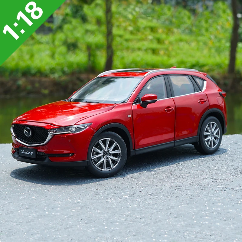 

1:18 2018 Mazda CX-5 Red Gray SUV Alloy Diecast Model Car Toy Gift Collection Original Box Free Shipping