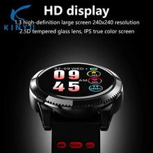 Kinyo KY11 умный Браслет HD дисплей IP67 водонепроницаемый цветной экран мульти-поворотный переключатель синий зуб фитнес трекер smartband