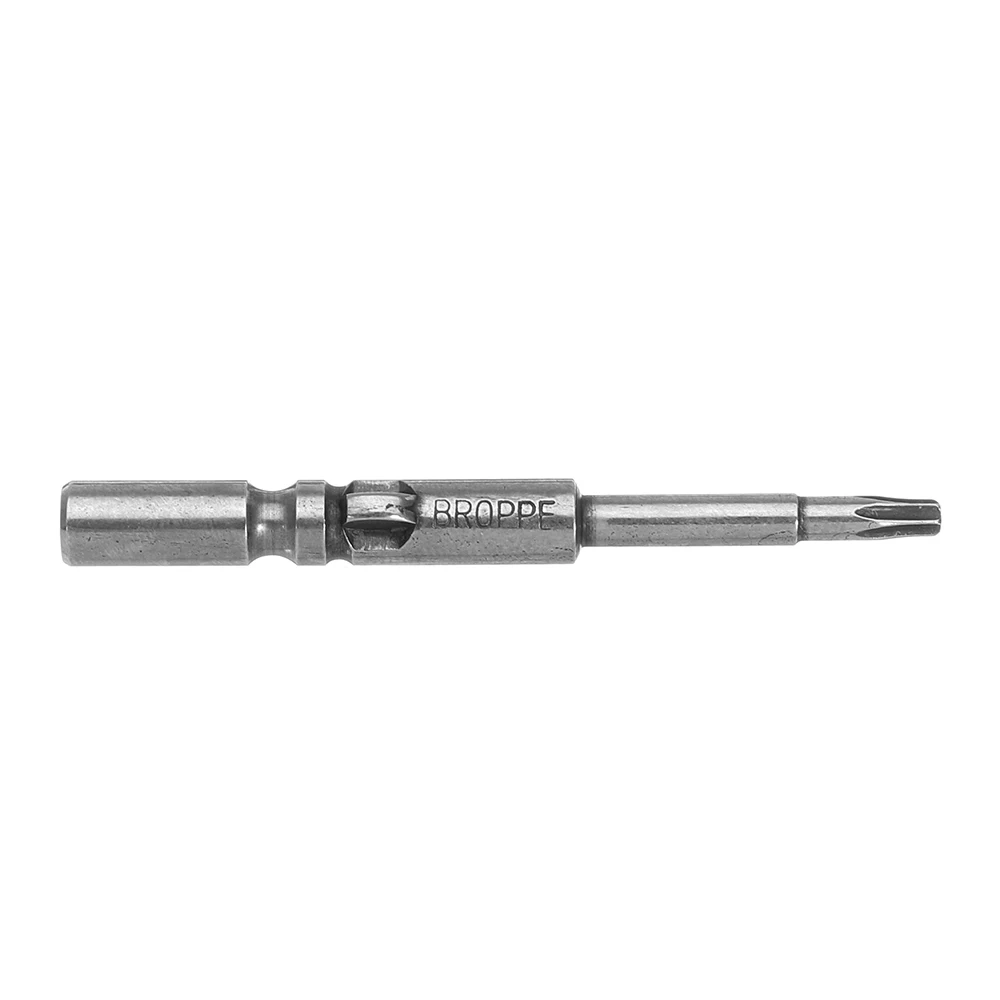 BROPPE 9 шт. 802 отвертка Torx Набор бит T5-T25 6 мм Круглый хвостовик электрическая отвертка Биты S2 легированная сталь ручные инструменты