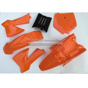 

OEM NEW KTM SX 50CC 50 50SX PLASTICS COVER KIT ORANGE KTM50 SENIOR JUNIOR JR SR