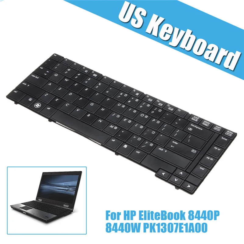 US Keyboard Replace For HP EliteBook 8440P 8440W