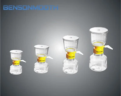 

Disposable vacuum filter, cup filter, disposable solvent filter PVDF membrane material 150ml, 250ml, 500ml, 1000ml