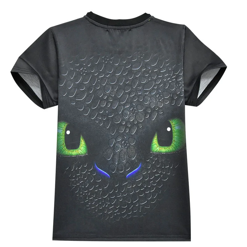 

Baby Boys T-Shirt Clothes How to Train Your Dragon Toothless Summer Children Short Sleeve T Shirts kid Boy Tops Tees Shirt