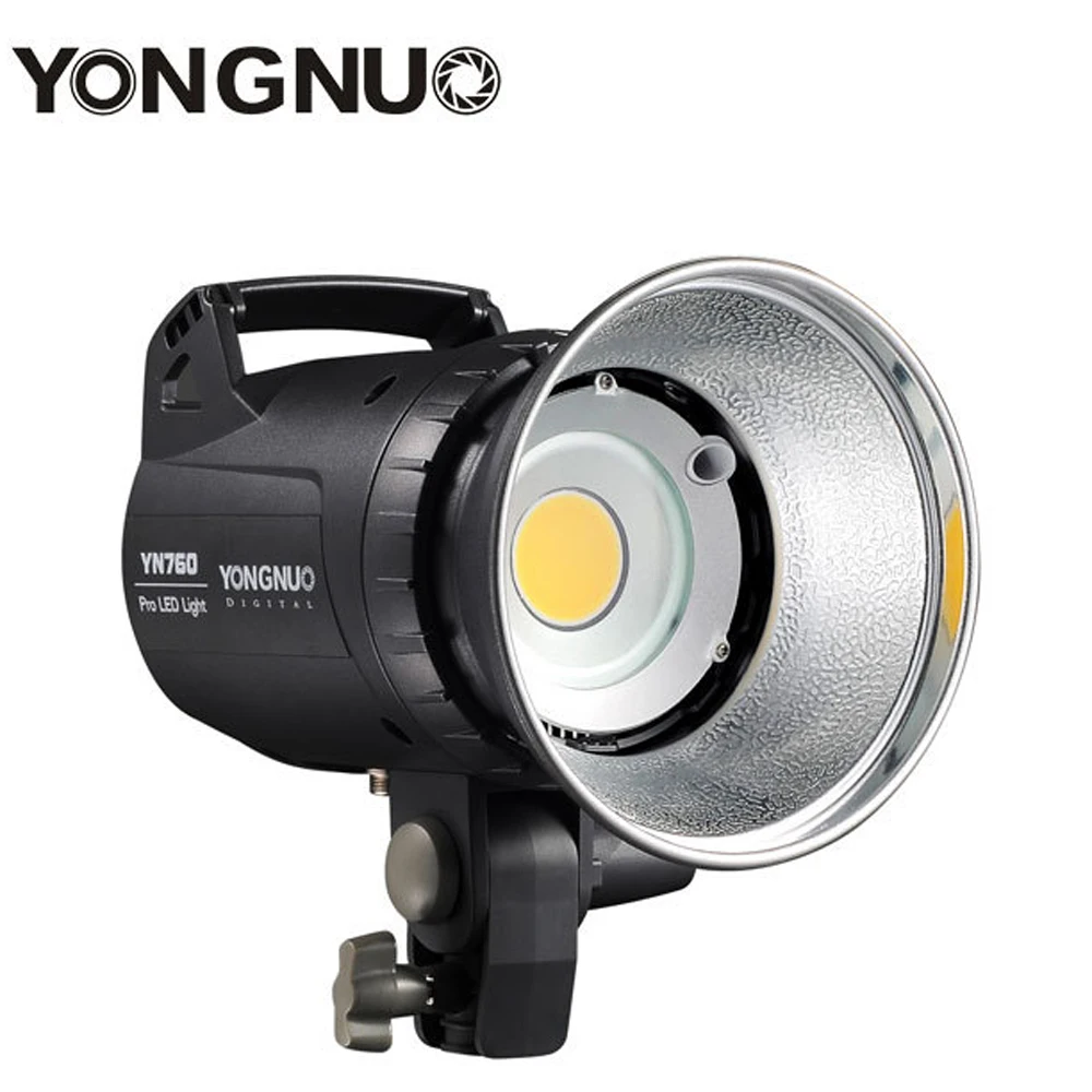 

YONGNUO YN760 LED Studio Light Protable Photography Video Lamp Pro LED 5500K Single Color Adjustable Brightness for Camcorder