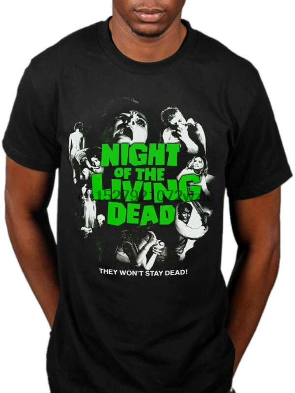 

Plan 9 Night Of The Living Dead T-Shirt Movie Horror Zombie Dracula TV