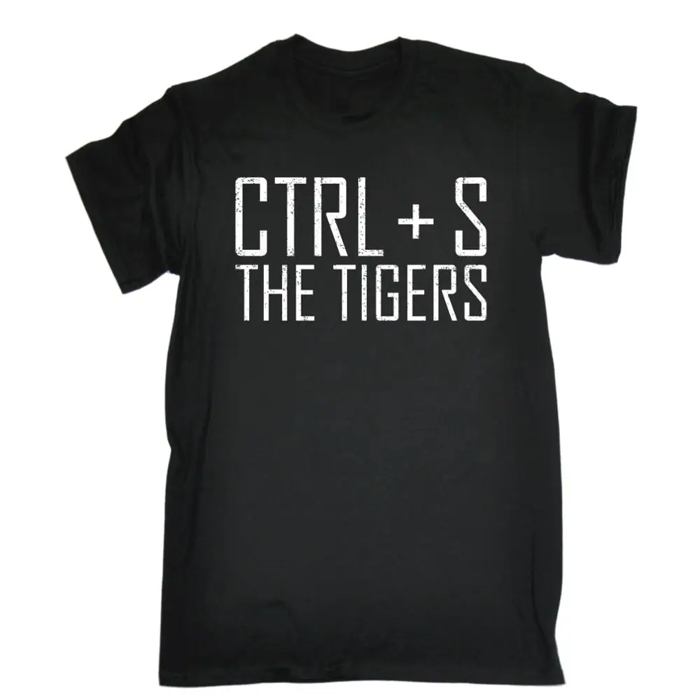 Ctrl + S Тигры Футболка Geek Nerd Это Pc Воин Забавный Подарок На День Рождения Мужчины