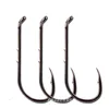 10pcs Barbed high carbon steel single hook Bait HookBarbed Fishing Hooks Sea Worm sofe lures Single Hook Set Fishing ► Photo 1/5