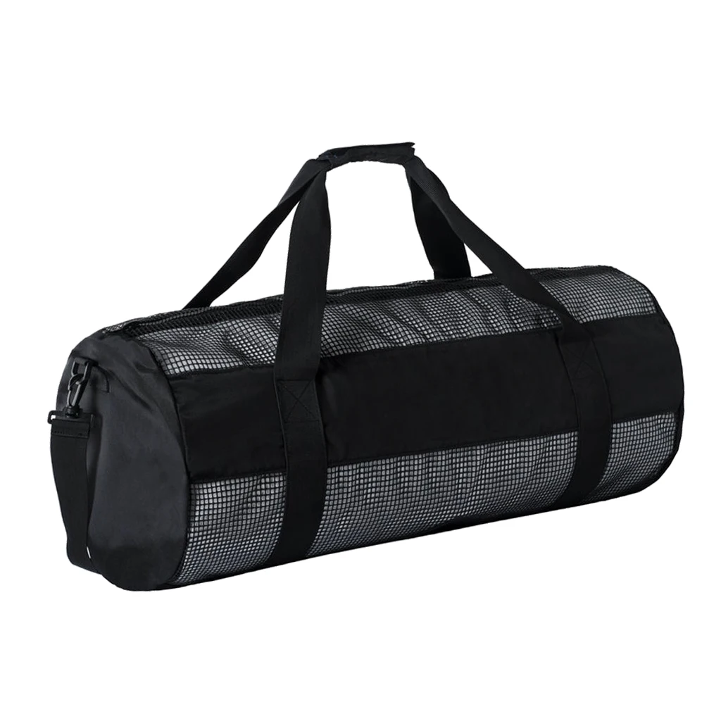 Heavy Duty Large Scuba Diving Snorkel Mesh Gear Bag Carry Holdall for Surfing Boating Camping Hiking Outdoor Tools Accessories