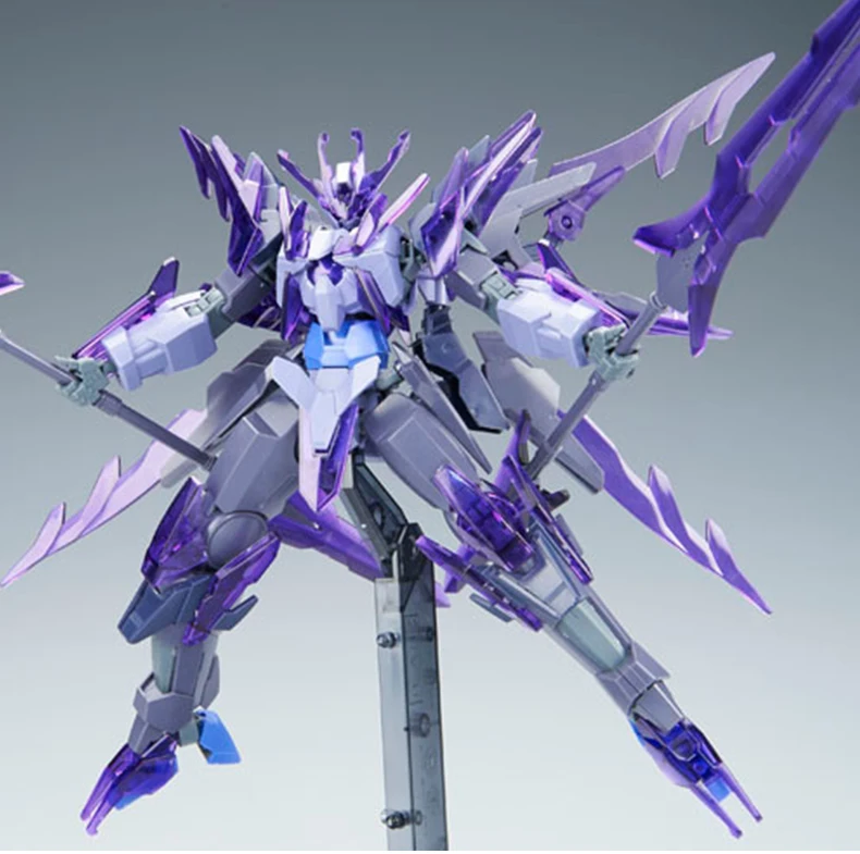 Bandai Transient Gundam gladier высококачественный 1:144 модель HGBF попробуйте GN-10000 HG Дети Рождественские подарки Робот-Паззл мальчик аниме игрушки