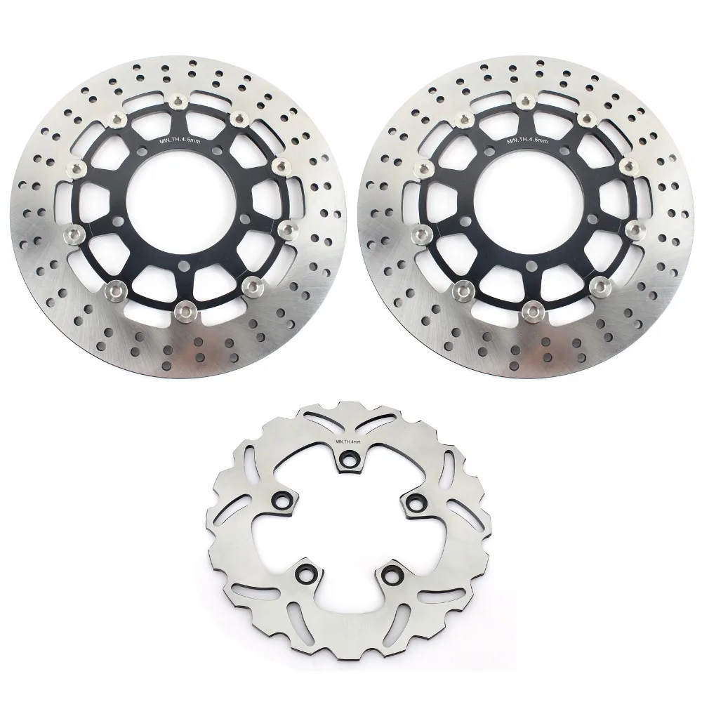 

BIKINGBOY Front Rear Brake Discs Disks Rotors For Suzuki GSXR GSX-R 600 750 2006 2007 K6 K7 GSXR1000 GSX-R1000 2005-2008 K5-K8