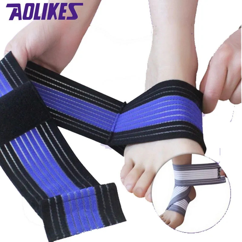 10 Pcs /lot 70*7.5cm Ankle Strap Wrapped Elastic Bandages Ankle Injury