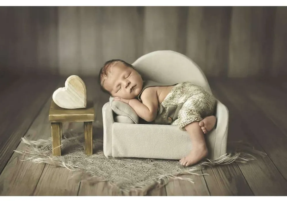Детские аксессуары для фотосъемки, реквизит для новорожденных, реквизит для фотосъемки, диван-подушка, украшение стула H452