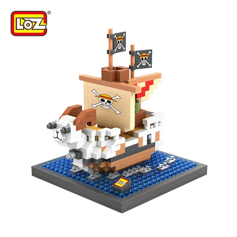 

LOZ Going Merry Building Blocks One Piece Mini Bricks DIY Assemble Toys Present Gift For Children