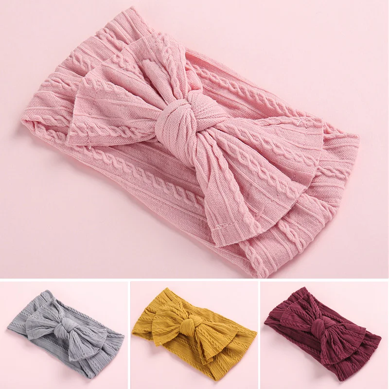 

Bowknot Baby Headband Elastic Turban Hairband Bows kids Baby Girl Headbands Hair bands for Baby Girls Haarband Hair accessories