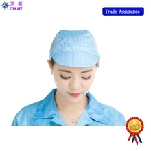 Заводская Акция Высокое качество Горячая Электроника Ресторан антистатический материал 0,5 мм складной шлем/ESD Рабочая шляпа