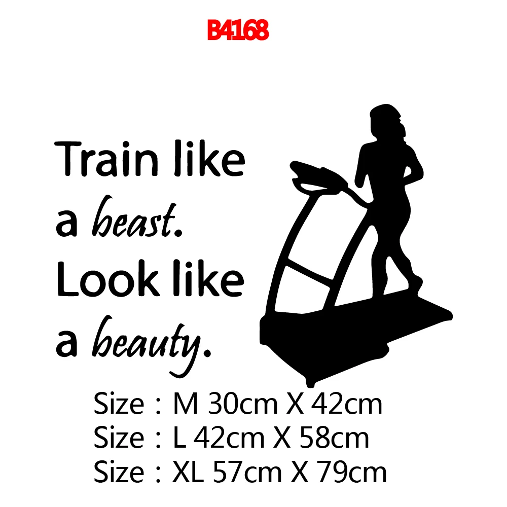 NEW Fitness Club Wall Sticker Removable Self Adhesive Watercolo vinyl Stickers Room Decoration NEW Fitness Club Wall Sticker Removable Self Adhesive Watercolo vinyl Stickers Room Decoration