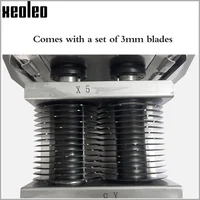 XEOLEO Commercial Meat slicer part QX250 Electric Meat Cutter blades  Stainless steel Chopper meat 2.5/3/4/5/6/7/8mm thickness 1
