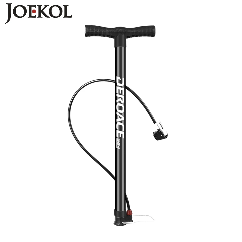 bicycle tire pump with gauge