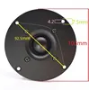 HIFIDIY LIVE hifi 4 inch  Tweeter Speaker Unit black Silk membrane 8 OHM 30W plastic 103mm Treble Loudspeaker B1-103S ► Photo 2/6