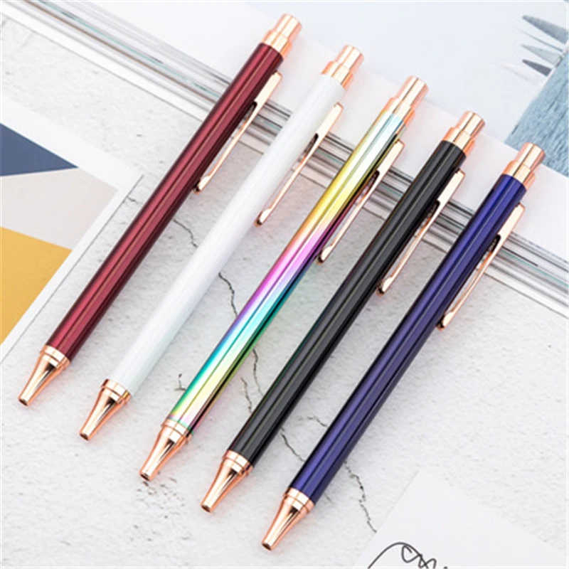 

Gold pen advertising gift ballpoint pen revolving metal ballpoint pen metal pen