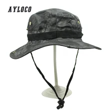 Тактические Военные снайперские камуфляжные шапочки Boonie, непальская Кепка, военные мужские военные походные шапки, летняя шляпа для рыбалки