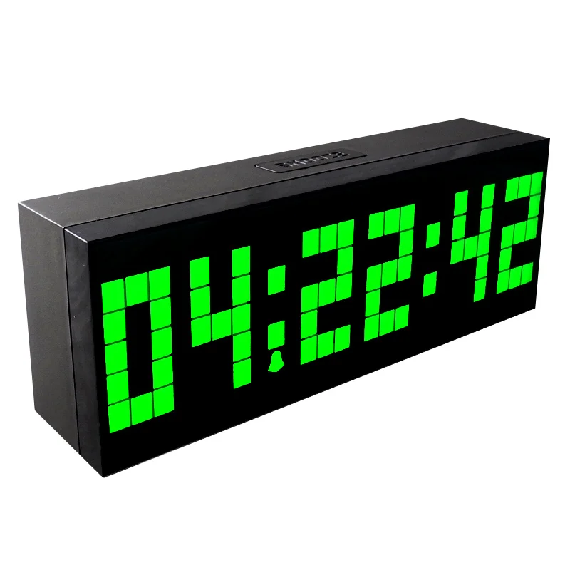 

KOSDA 2019 HOT! Large Digital Desk Clock LED Alarm Clock Show Calendar Temperature Six Alarms Factory Produts Home Design