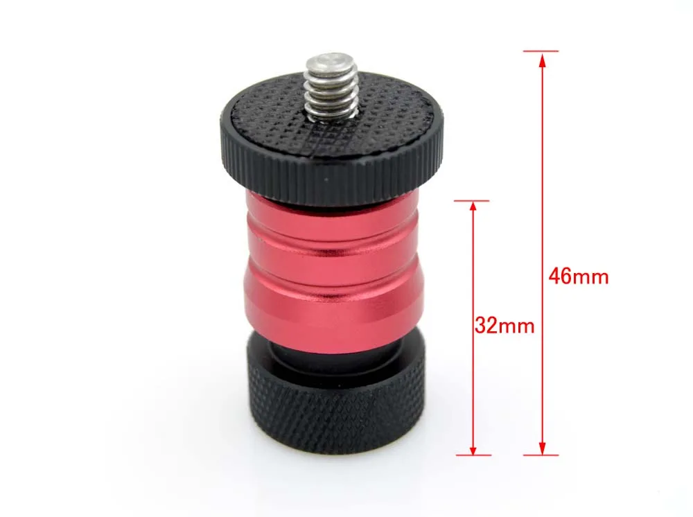 

Mini 1/4" Thread Camera Tripod Ball Head Quick Release Detachable Plate Monopod Tripod Ballhead For Canon Nikon Sony DSLR
