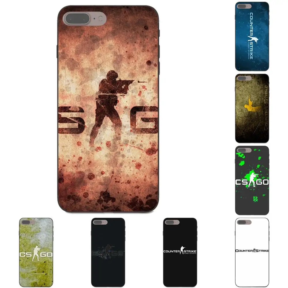 

For Galaxy C5 C7 J1 J2 J3 J330 J5 J6 J7 J730 2017 Ace Core Duo Max Mini Plus Prime Pro TPU Coque Counter Strike Cs Go Game Logo