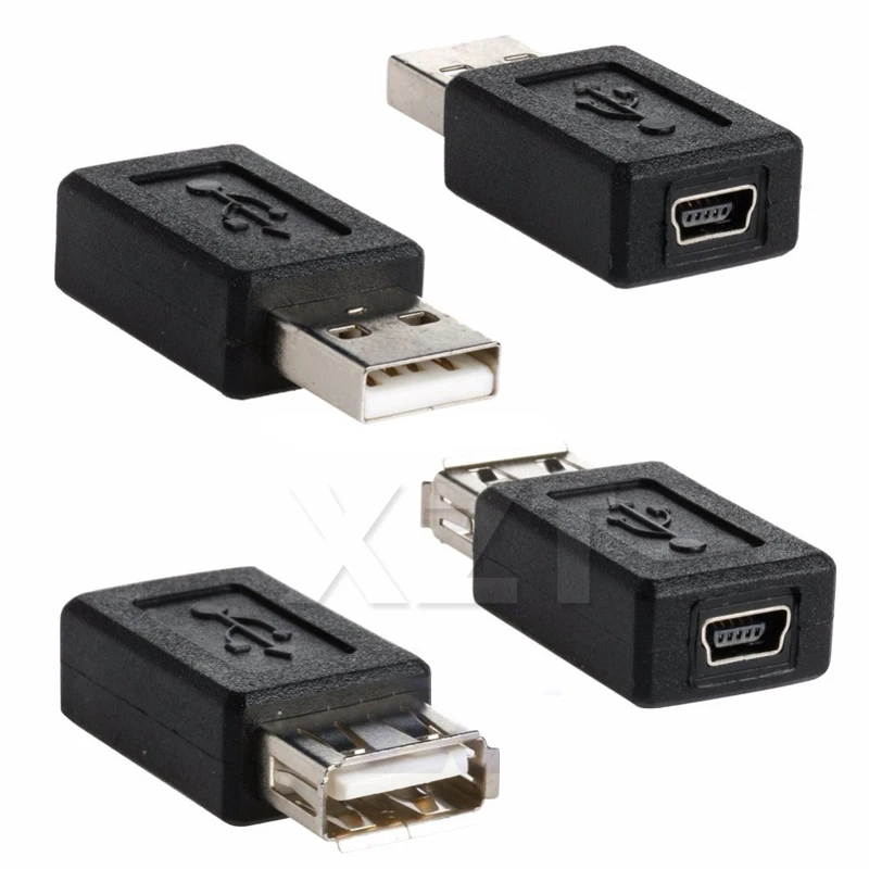Новинка лидер продаж 10 контактный адаптер переходник Mini Changer с USB штырь гнездо Micro