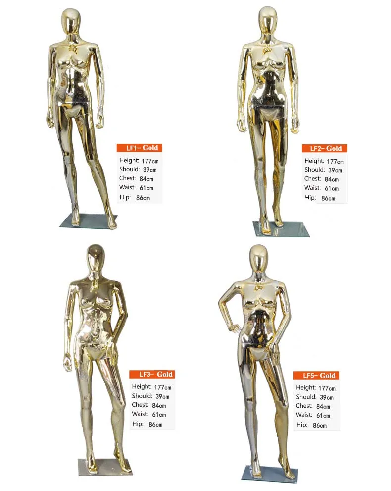 Electroplated gold model 2