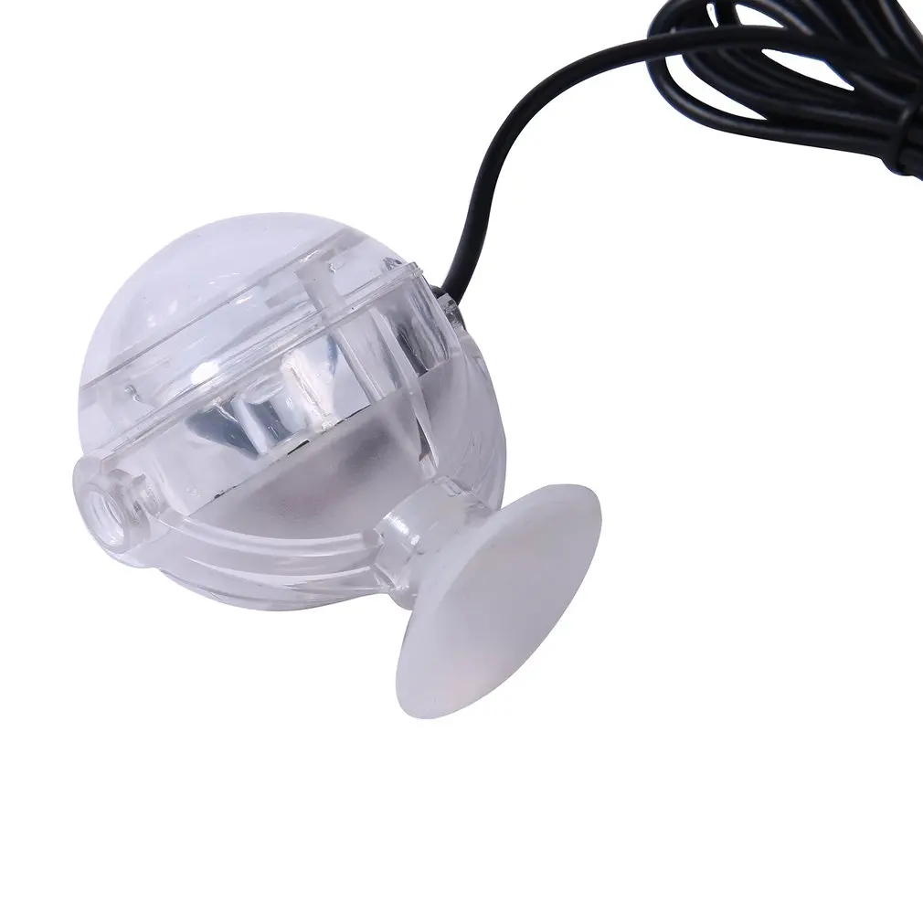 Светодиодный рыбы подсветка для аквариума 1 w Аквариум Fish Tank Погружной Светодиодный точечный светильник подводный лампы для США/ЕС Plug