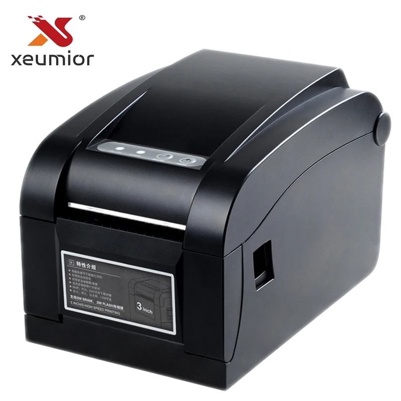 

Original High Quality 80mmThermal Bar code Printer/ Sticker Printer Barcode Label Printer (USB+Serial+Ethernet port) SM-358BM