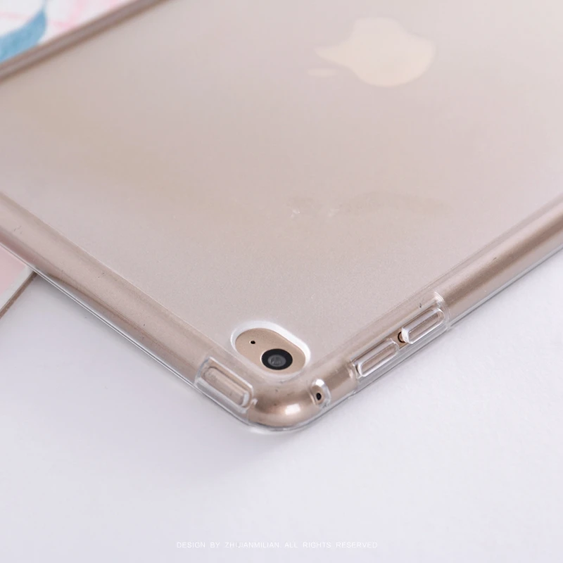 Чехол книжка с листочками для iPad Pro 9 7 air 10 5 11 2 6 го 12 Mini 3 4 2019 чехол планшета 2017