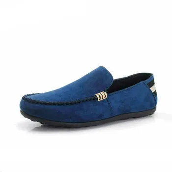 

2018 New ashion Summer Style Soft Moccasins Men running Loafers High Quality Genuine Leather Shoes Men Flats Gommino Driving