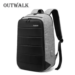 Идти дальше Анти-Вор USB Bagpack 15,6 дюймовый ноутбук рюкзак для Для женщин компьютер рюкзак сумка подростков мальчиков Mochila водоотталкивающая