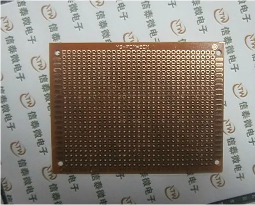 

7x9 7*9cm Single Side Prototype PCB Universal Board Experimental Bakelite Copper Plate Circuirt Board For arduino 10 Pcs/lot