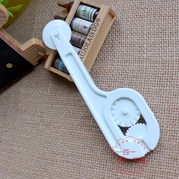 

Free Shipping DIY Tool White Cake Knife Round Baking Essential Tool Set 3 Different Top A291