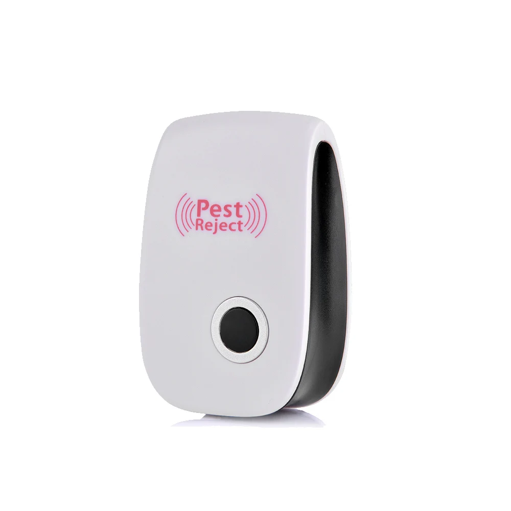 

1pc Blue/Red Light Ultrasonic Pest Repeller Pest Reject Control Electronic Mosquito Repellent Household Insect Repellent