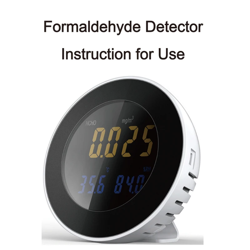 

HT-502 3 in 1 Gas Analyzer Portable Formaldehyde Detector Temperature Humidity Measure Leak Tester Digital Formaldehyde