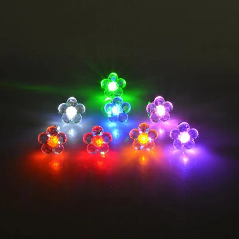 

LED Light Up Flashing Flower Earrings Glow Ear Studs Women Girls Party Jewelry Gift Cosplay Party Dress Decor Halloween